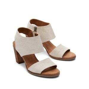 Toms Majorca Cutout Heeled Sandal